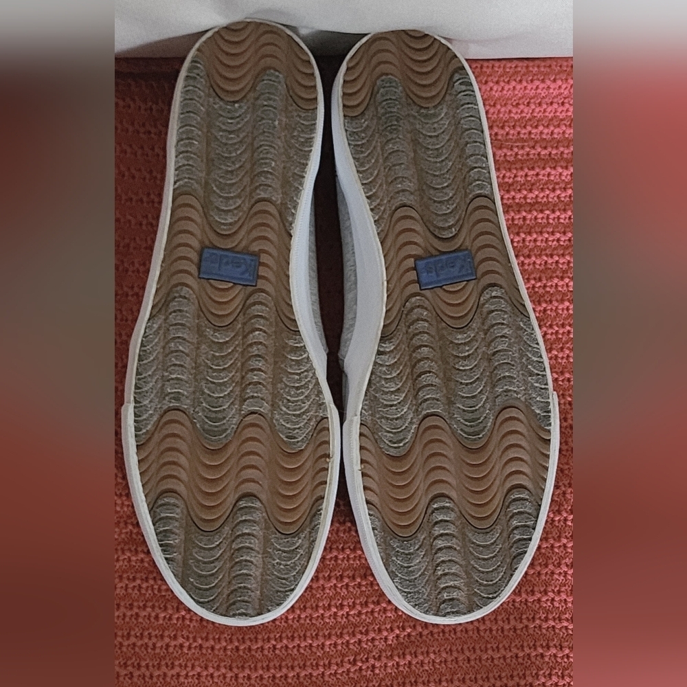 Keds Women's Dream Foam Triple Decker Platform Slip-On Shoes Washed Gray Sz 9.5 — image 8 of 8
